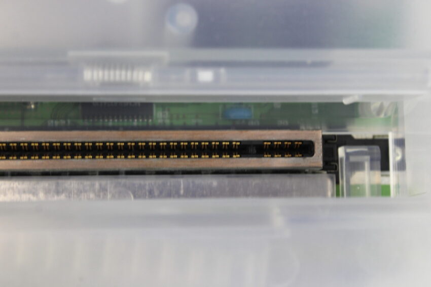 Super Famicom Console Transparent Crystal Clear White AC AV NTSC REGION FREE Slow RGB LED (B Crack on the bottom shell) Super Nintendo SNES Super Famicom SFC