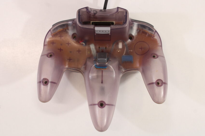 Official Nintendo 64 Atomic Purple Controller 9/10 Tight Stick TESTED N64 (B)