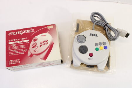 Official 3D Multi Pad Controller HSS-0137 White Boxed (B) Sega Saturn SS