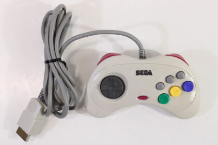 Official Sega Saturn White Controller HSS-0101 OEM SS (B)