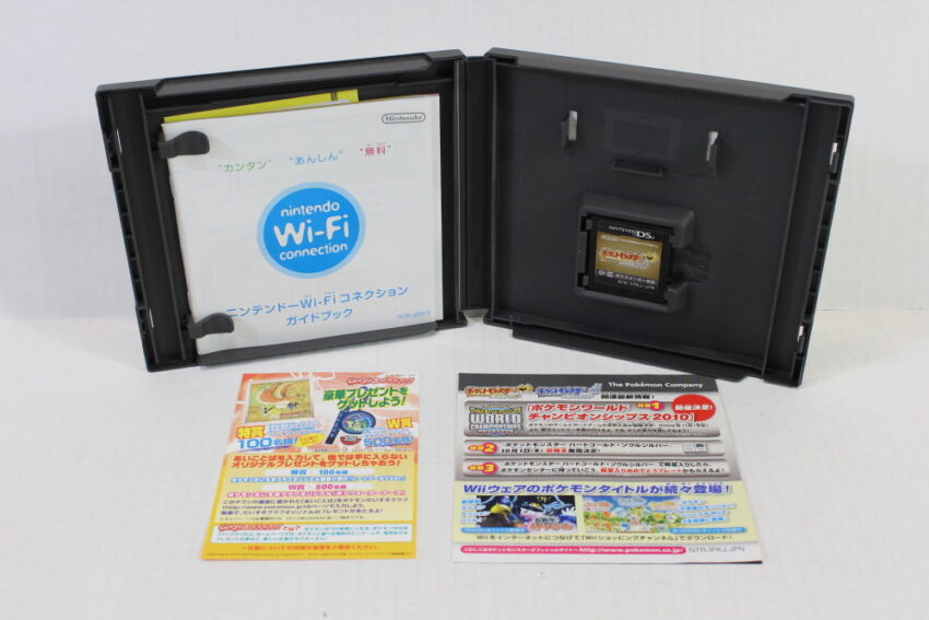 No Manual Pokemon Heart Gold (B) Nintendo DS NDS