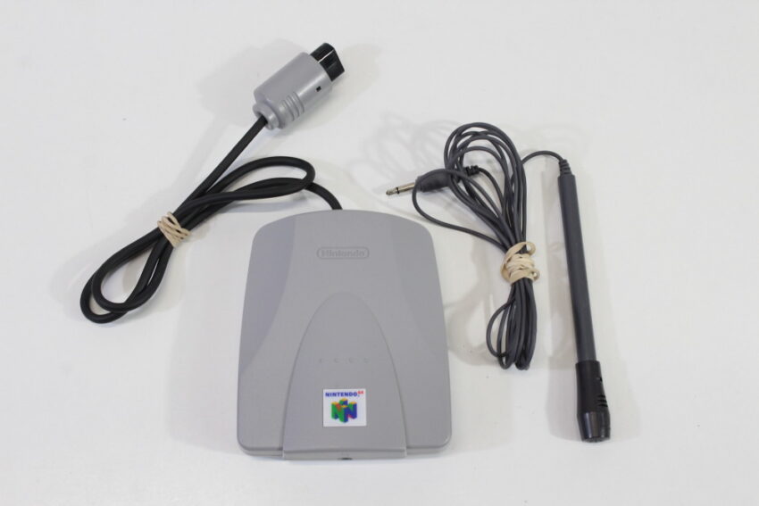 Official Nintendo 64 VRS VRU Unit & Mic Microphone Voice Recognition Unit (B) Nintendo 64 N64