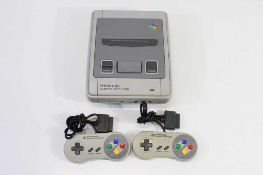 Nintendo Super Famicom Console Controller x 2 OEM NOT WORKING SFC (For Parts DIY Repair)