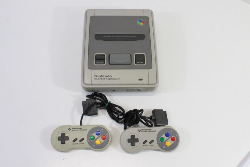 Nintendo Super Famicom Console Controller x 2 OEM NOT WORKING SFC (For Parts DIY Repair)