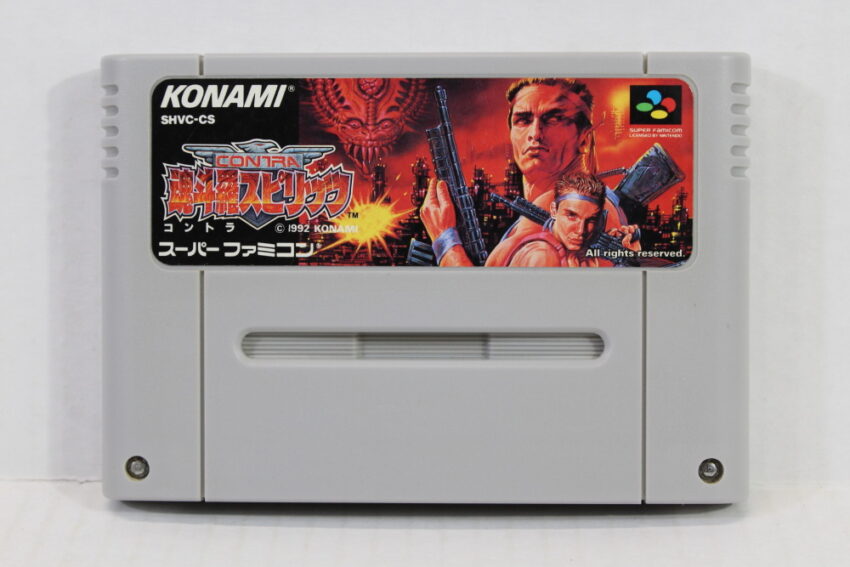 Contra Spirits (A) Nintendo Super Famicom SFC