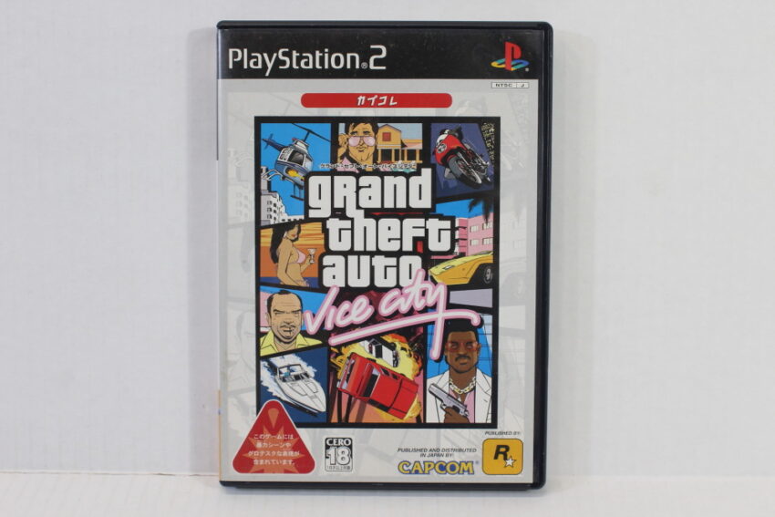 Grand Theft Auto Vice City Capcom Collection Best (B) SONY PlayStation 2 PS2
