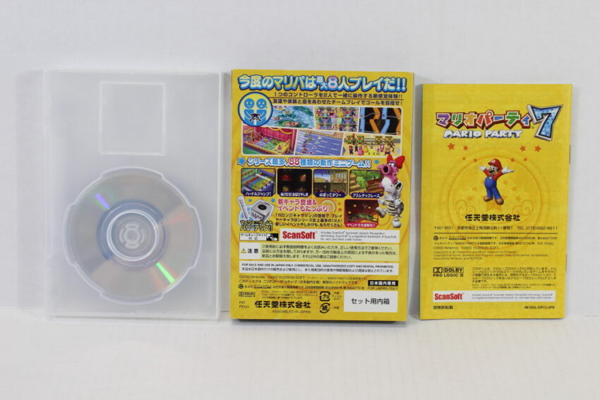 Mario Party 7 With Microphone Mic & Box (A) Nintendo GameCube GC