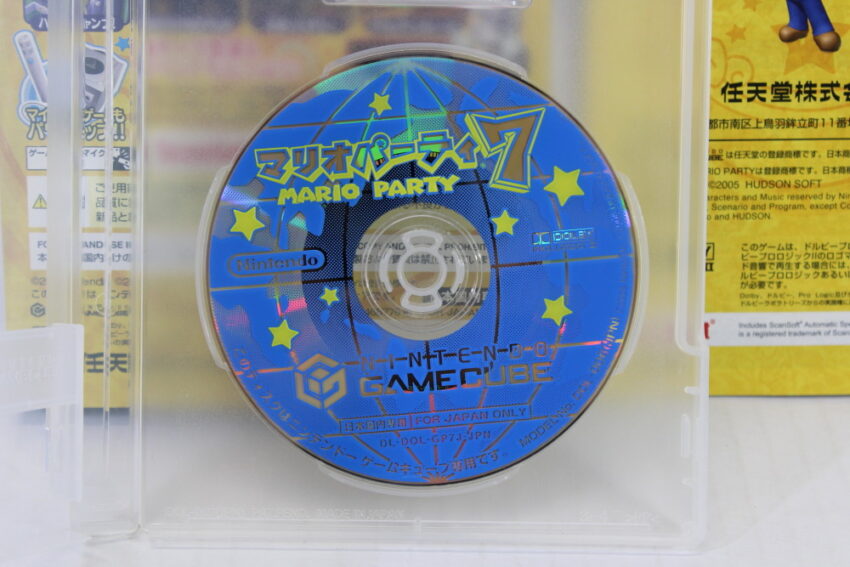 Mario Party 7 With Microphone Mic & Box (A) Nintendo GameCube GC