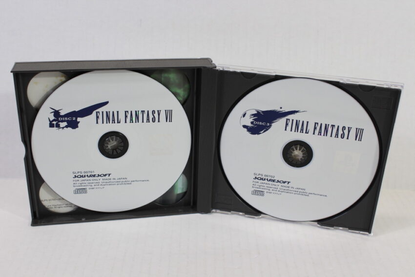 Lot of 3 Final Fantasy 7 8 9 VII VIII IX (B) SONY PlayStation 1 PS1