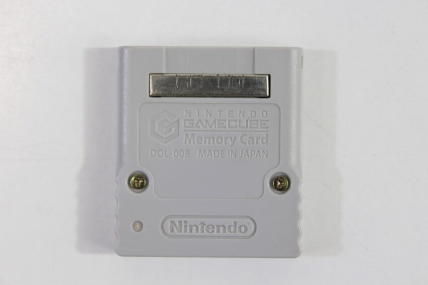 Official Nintendo GameCube Memory Card 59 Blocks OEM DOL-008 (B) Nintendo GameCube GC