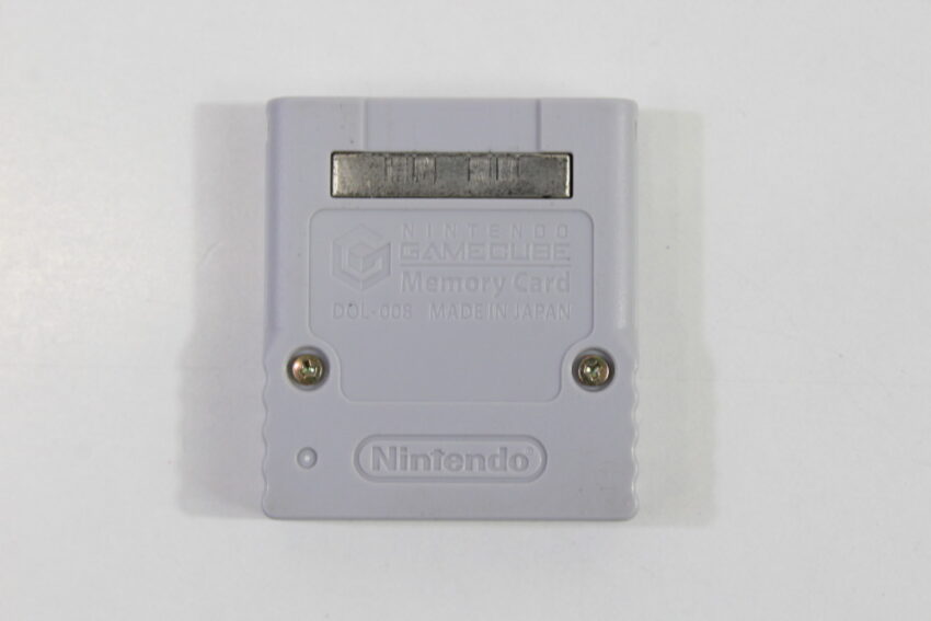 Official Nintendo GameCube Memory Card 59 Blocks OEM DOL-008 (B) Nintendo GameCube GC