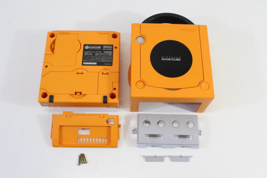 Nintendo GameCube OEM Replacement Shell Only Spice Orange DOL-101 (For Parts or Repair) Nintendo GameCube GC