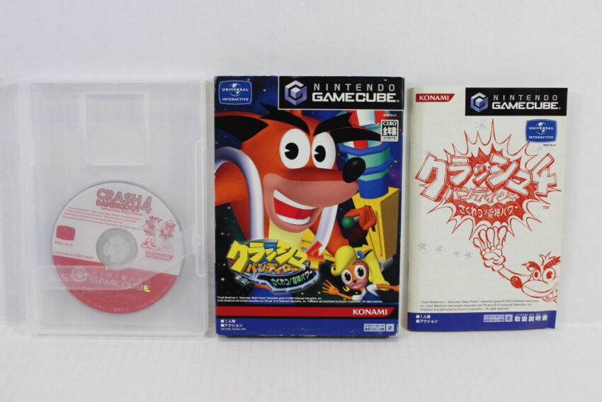 Crash Bandicoot 4 CIB (B) Nintendo GameCube GC