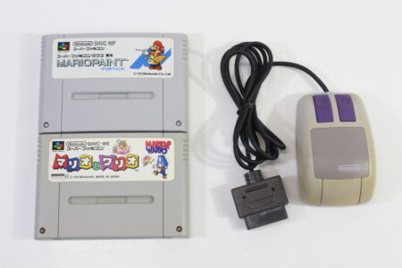 Lot of 3 Mario & Wario / Mario Paint & Super Famicom Mouse (B) Nintendo Super Famicom SFC