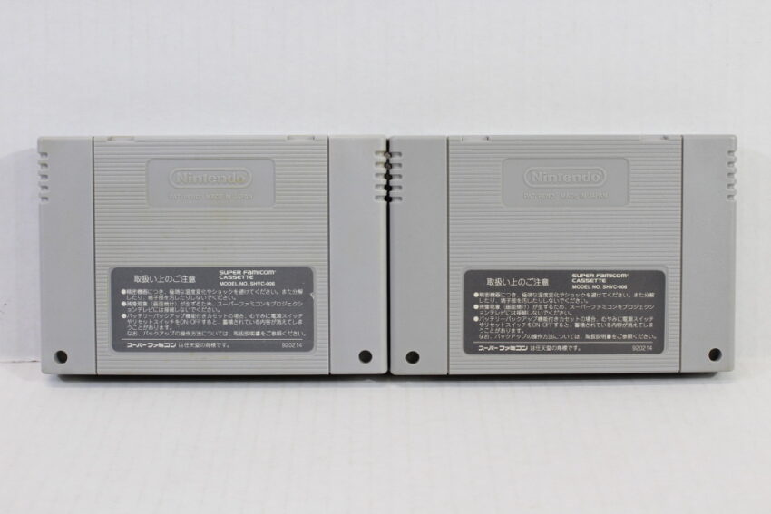 Lot of 2 Super Fire Prowrestling & Special (B) Nintendo Super Famicom SFC