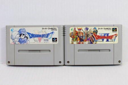 Lot of 2 Dragon Quest V 5 & VI 6 (C) Nintendo Super Famicom SFC