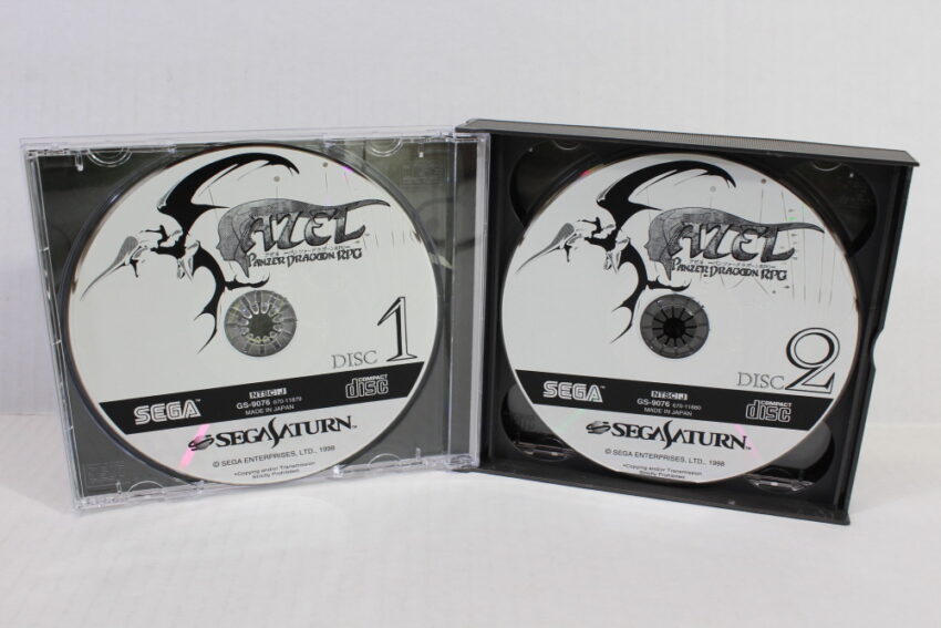No Manual AZEL Panzer Dragoon RPG SAGA (B) SEGA Saturn SS