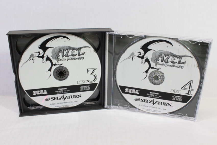 No Manual AZEL Panzer Dragoon RPG SAGA (B) SEGA Saturn SS