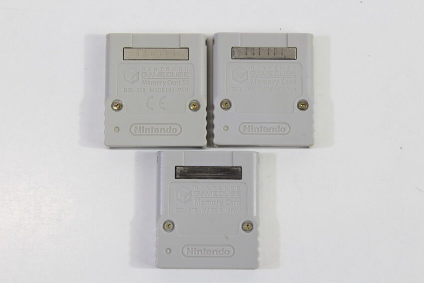 Official Nintendo GameCube Memory Card 59 Blocks OEM DOL-008 (B) Nintendo GameCube GC