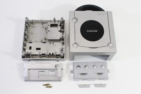 Nintendo GameCube OEM Replacement Shell Only Platinum Silver DOL-001 (For Parts or Repair) Nintendo GameCube GC