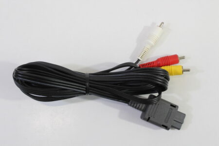 OEM Nintendo RCA AV Cable GC SNES N64 SFC Cosmetic Wear (B)