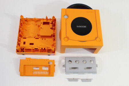 Nintendo GameCube OEM Replacement Shell Only Spice Orange DOL-001 (For Parts or Repair) Nintendo GameCube GC