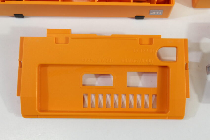 Nintendo GameCube OEM Replacement Shell Only Spice Orange DOL-001 (For Parts or Repair) Nintendo GameCube GC