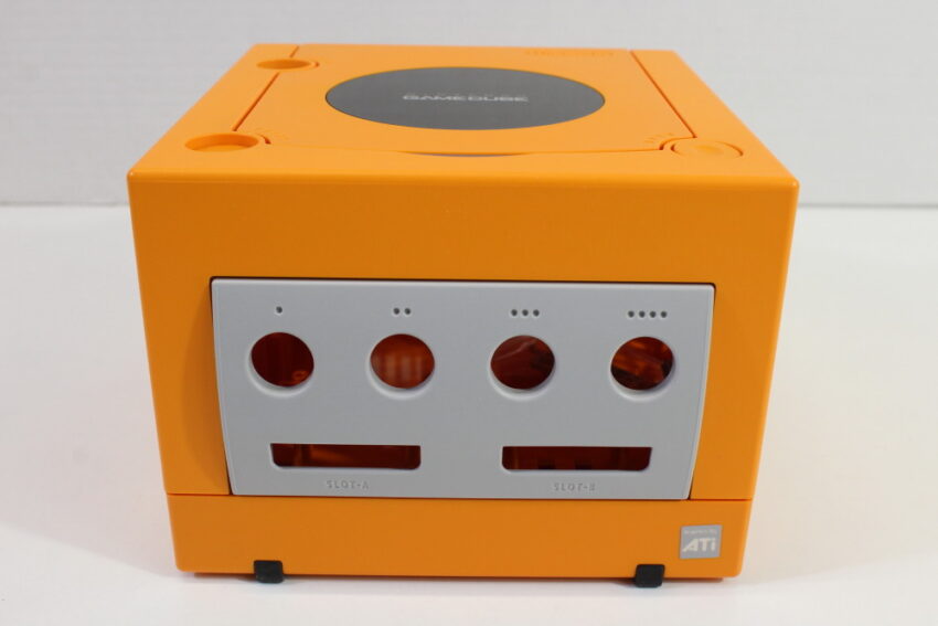 Nintendo GameCube OEM Replacement Shell Only Spice Orange DOL-001 (For Parts or Repair) Nintendo GameCube GC