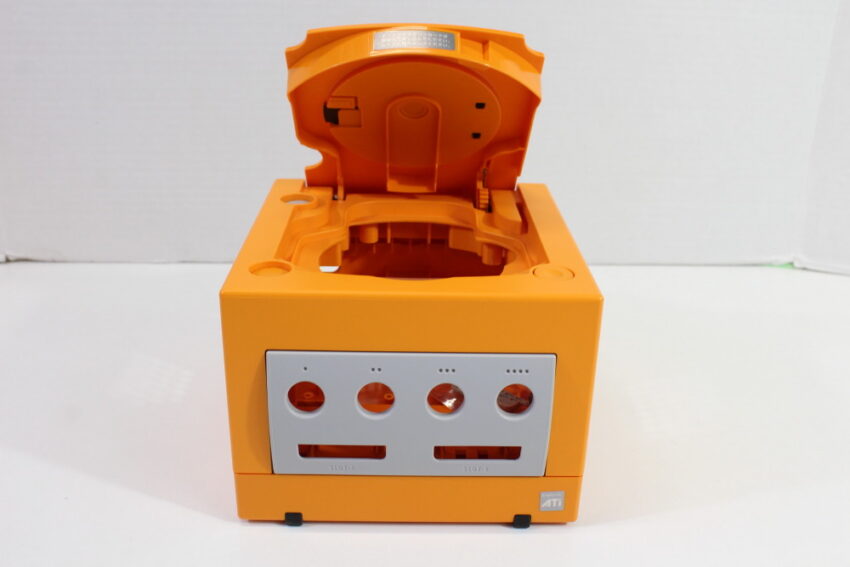 Nintendo GameCube OEM Replacement Shell Only Spice Orange DOL-001 (For Parts or Repair) Nintendo GameCube GC
