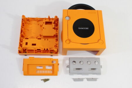 Nintendo GameCube OEM Replacement Shell Only Spice Orange DOL-001 (For Parts or Repair) Nintendo GameCube GC