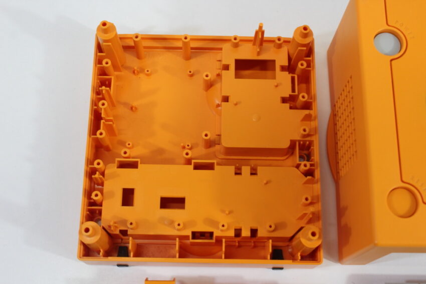 Nintendo GameCube OEM Replacement Shell Only Spice Orange DOL-001 (For Parts or Repair) Nintendo GameCube GC