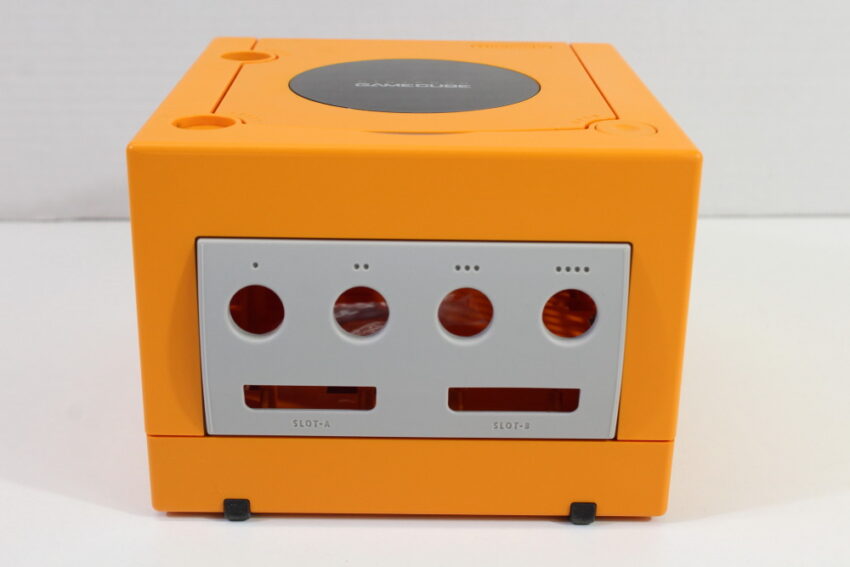 Nintendo GameCube OEM Replacement Shell Only Spice Orange DOL-001 (For Parts or Repair) Nintendo GameCube GC