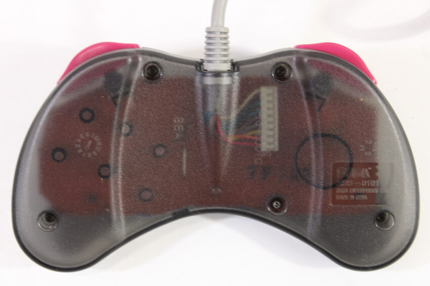 Official Cool Pad Clear Black Controller HSS-0101 OEM (B) SEGA Saturn SS