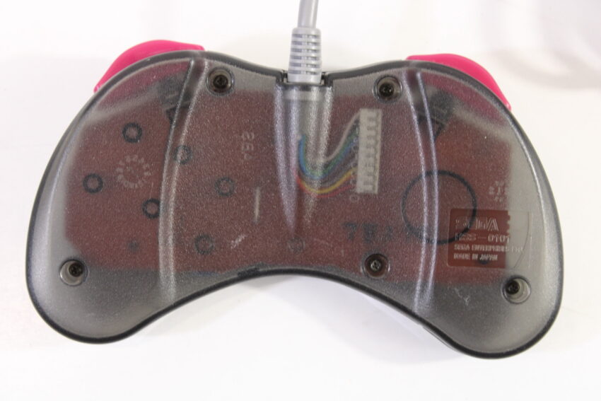 Official Cool Pad Clear Black Controller HSS-0101 OEM (B) SEGA Saturn SS