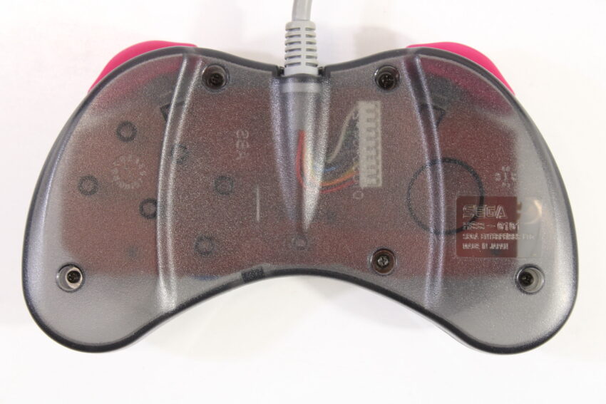 Official Cool Pad Clear Black Controller HSS-0101 OEM (B) SEGA Saturn SS