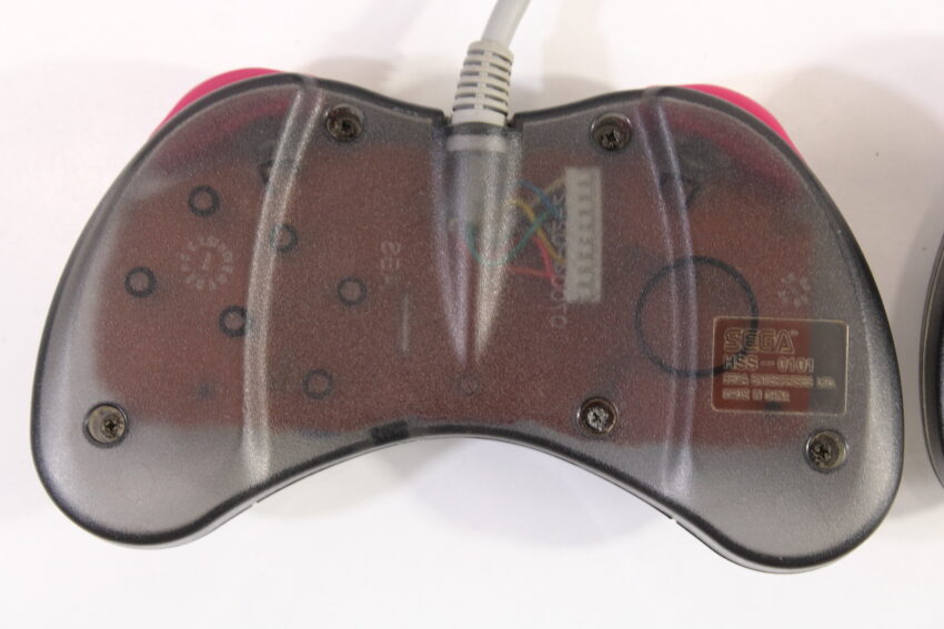 Official Cool Pad Clear Black Controller HSS-0101 OEM (B) SEGA Saturn SS
