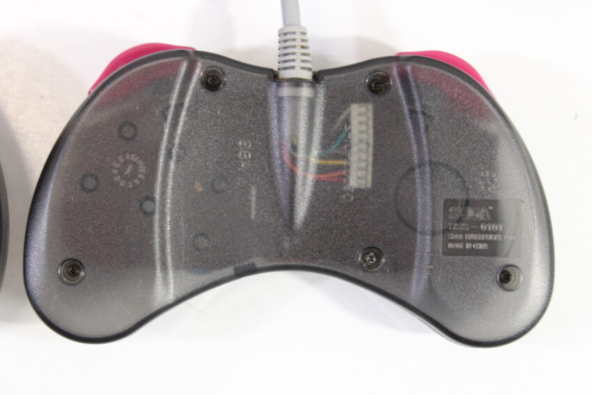 Official Cool Pad Clear Black Controller HSS-0101 OEM (B) SEGA Saturn SS