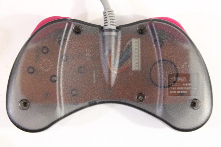 Official Cool Pad Clear Black Controller HSS-0101 OEM (B) SEGA Saturn SS