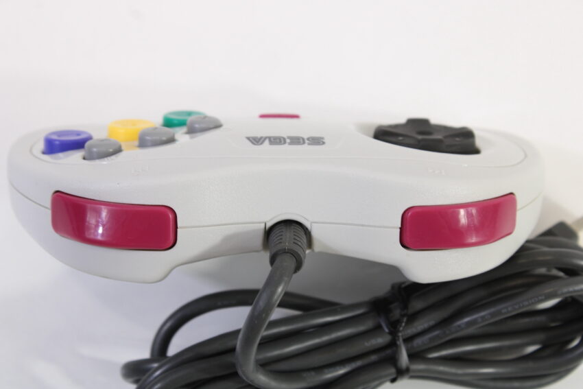 Official SLS Sega Saturn White USB Controller ISS-5001-01 OEM (A)