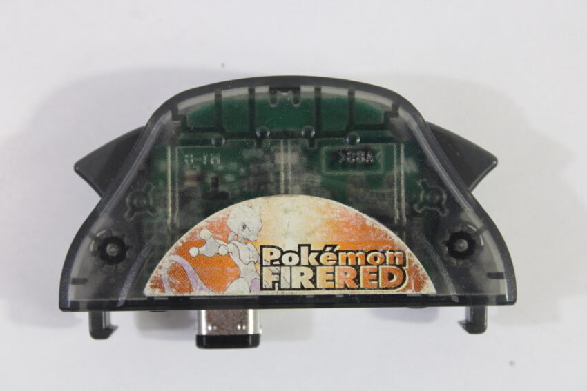 Nintendo Gameboy Advance Wireless Adapter AGB-015 Fire Red Mewtwo Articuno Stickers GBA (B)