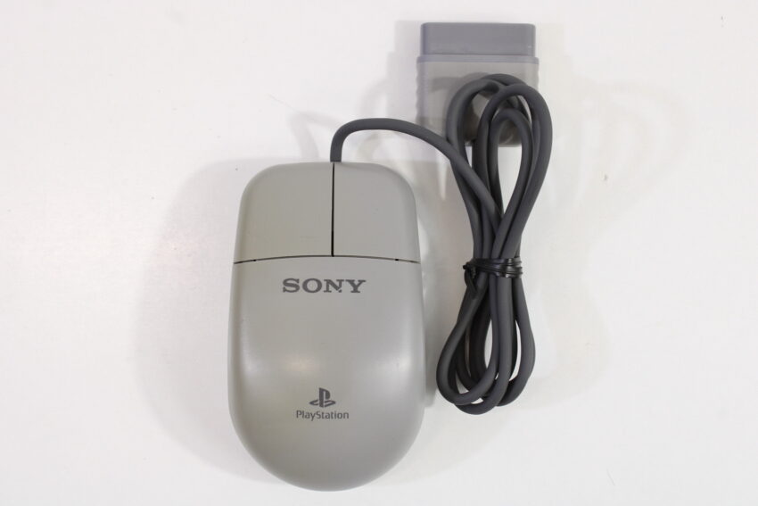 Official PlayStation Gray Mouse Controller SCPH-1030 (B) Playstation 1 & 2 PS1 PS2 (Copy)