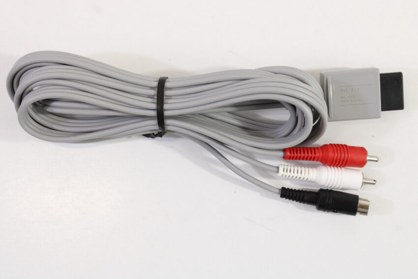 Official Nintendo Wii S-Video AV Cable RVL-010 OEM (B)