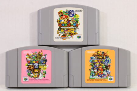 Lot of 3 Mario Party 1 2 3 N64 (B)