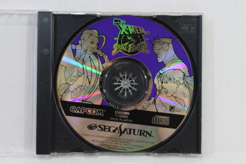 X-MEN VS Street Fighter Disc Only (B) SEGA Saturn SS