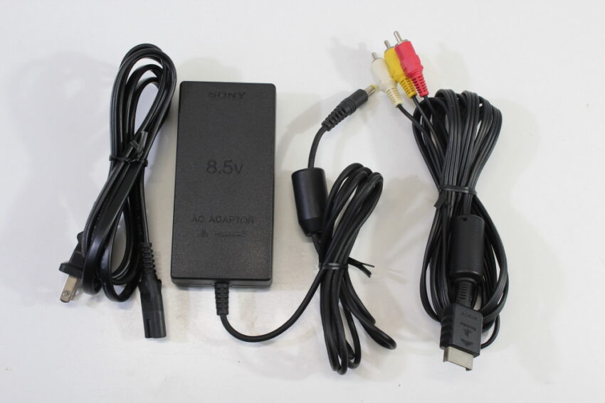 PS2 SCPH-70000 Slim White Console & AV Cable AC Adapter (B) SONY PlayStation 2 PS2