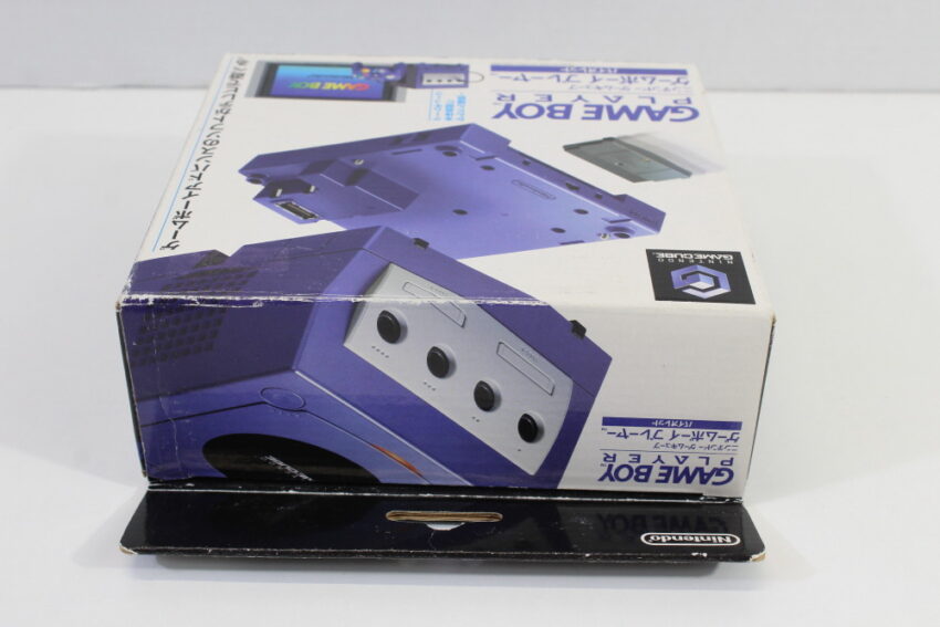 Nintendo Gamecube Gameboy Player Purple DOL-017 CIB W/ Start Up Disc (B) Nintendo Gamecube GC