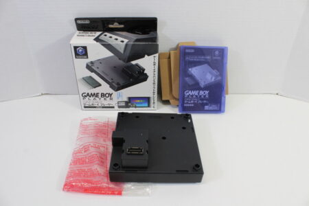 Nintendo Gamecube Gameboy Player Black DOL-017 CIB W/ Start Up Disc (A) Nintendo Gamecube GC