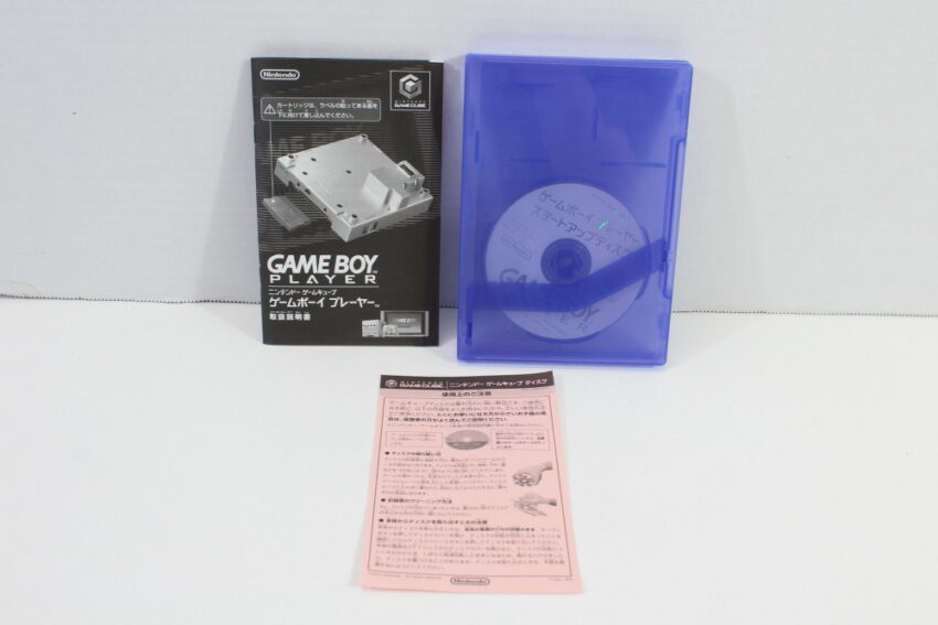 Nintendo Gamecube Gameboy Player Black DOL-017 CIB W/ Start Up Disc (A) Nintendo Gamecube GC