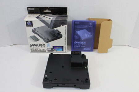 Nintendo Gamecube Gameboy Player Black DOL-017 CIB W/ Start Up Disc (A) Nintendo Gamecube GC