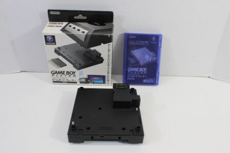 Nintendo Gamecube Gameboy Player Black DOL-017 CIB W/ Start Up Disc (A) Nintendo Gamecube GC